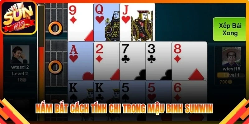 Nắm bắt cách tính chi trong Mậu Binh Sunwin